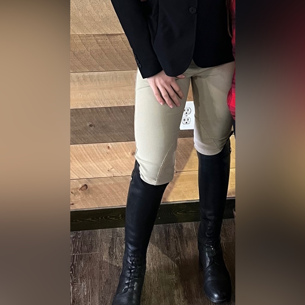 Piper Evolution High-Rise Breeches by SmartPak - Knee Patch